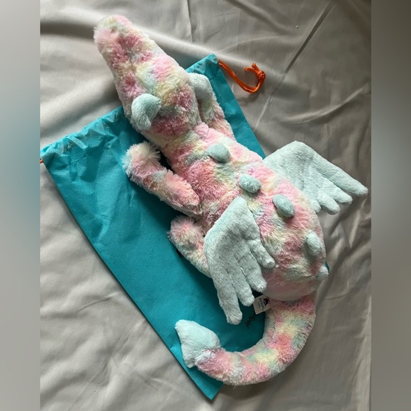 AUTHENTIC Jellycat Lazulia Dragon Size Large BNWT - Picture 2 of 8